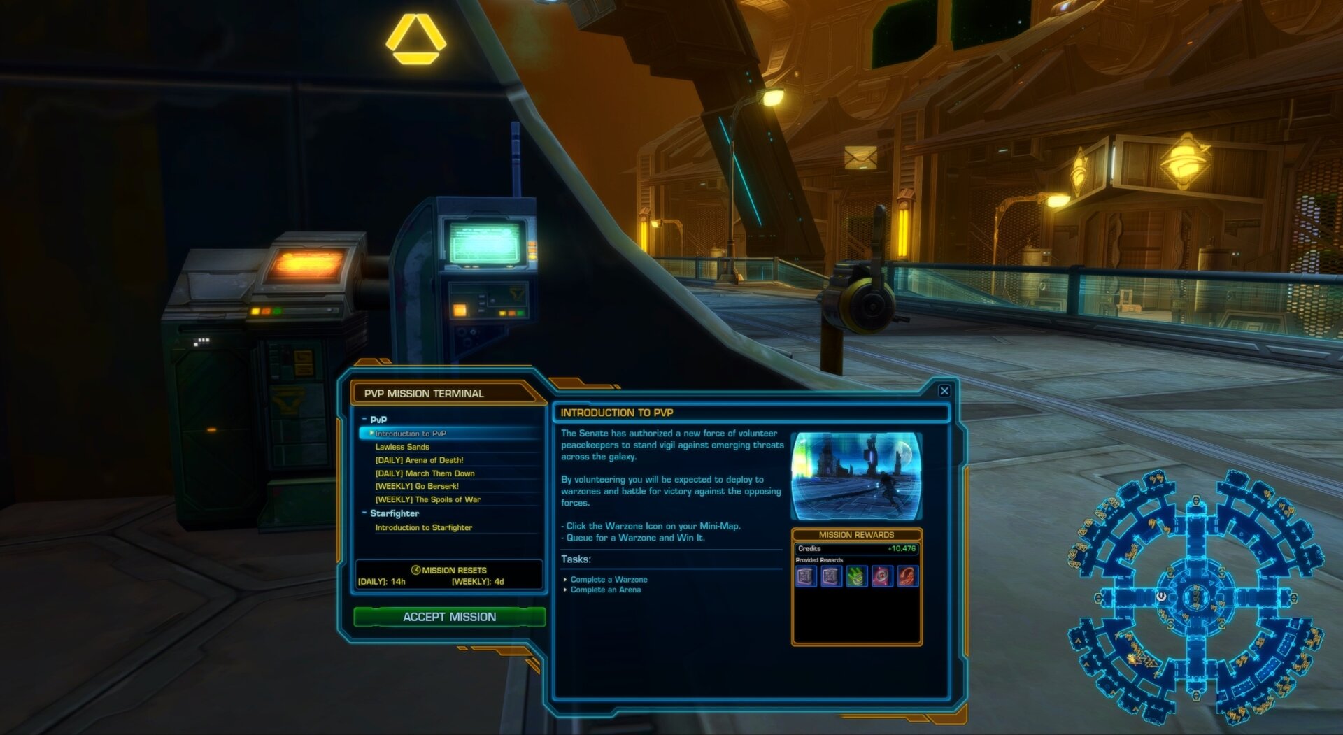 Introduction to PvP Mission
