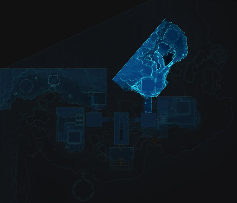 SWTOR Copero Stronghold - Eastern Lookout Map