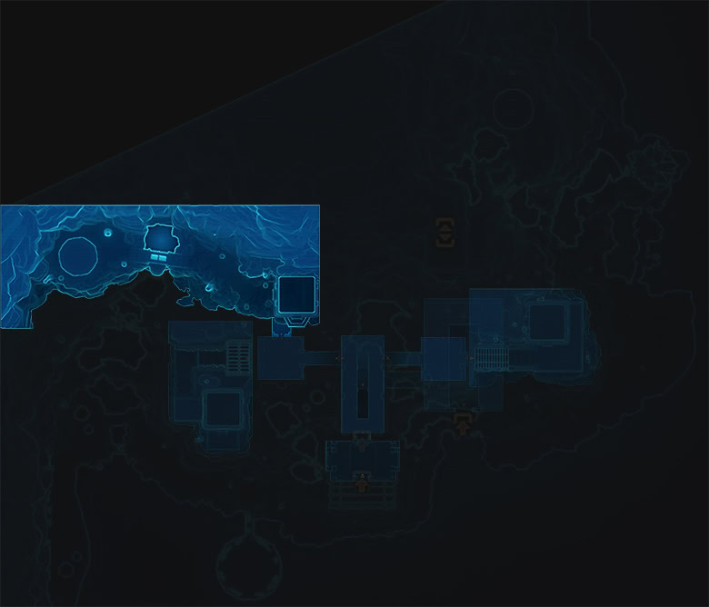 SWTOR Copero Stronghold - Western Lookout Map