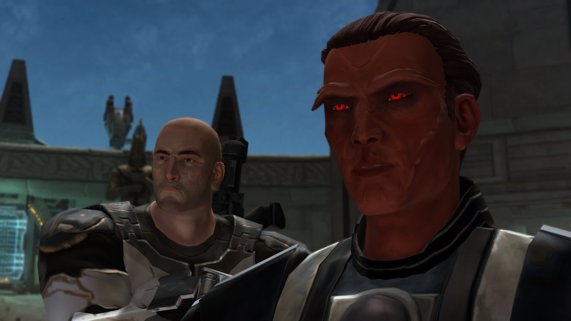 Colonel Darok and Darth Arkous