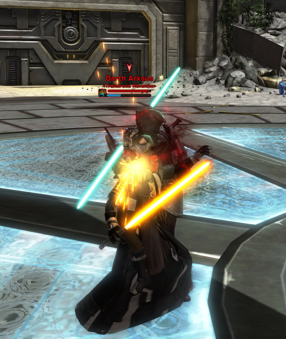 Colonel Darok and Darth Arkous
