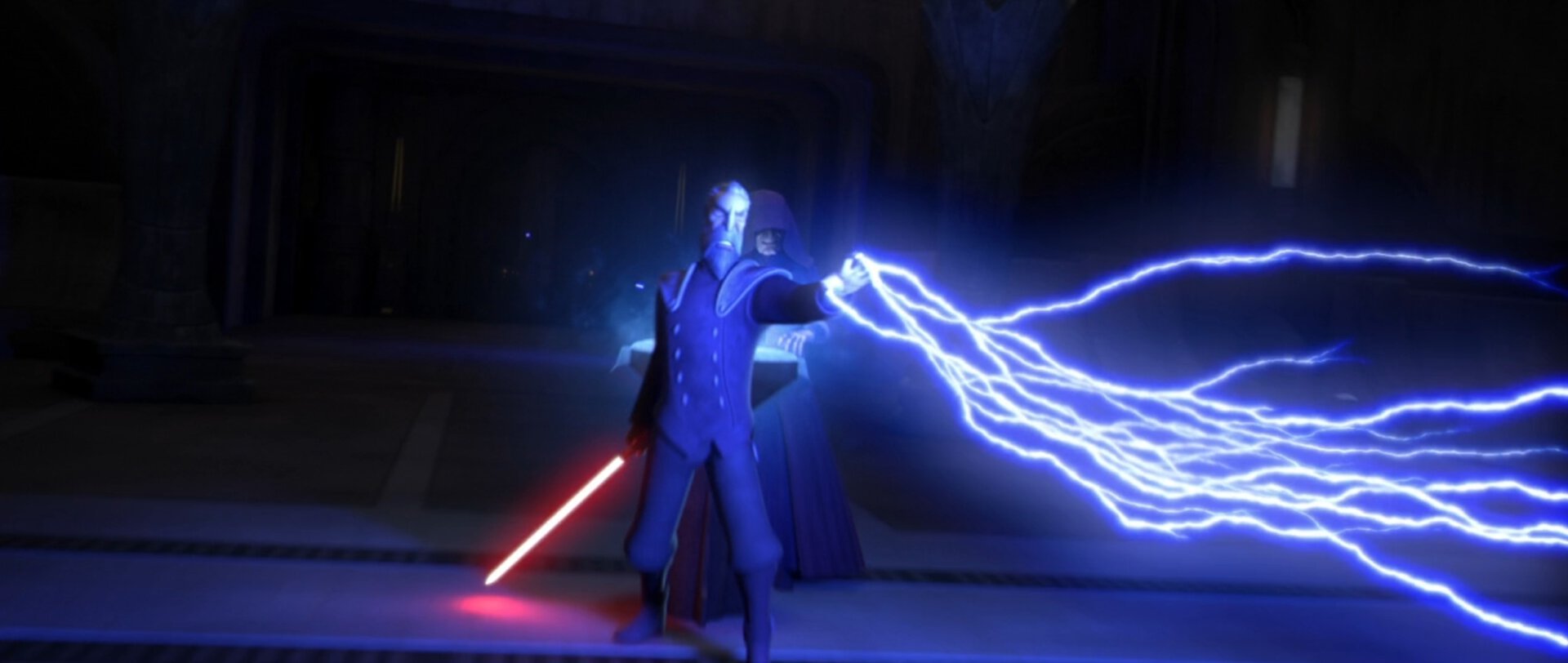Dooku-Force-Lightning-with-Saber-Ignited-2