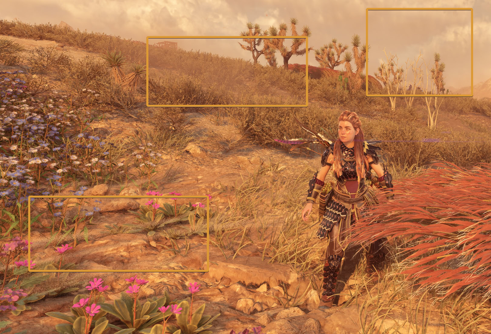 Dust Effects in the dessert in HFW PC Complete Edition