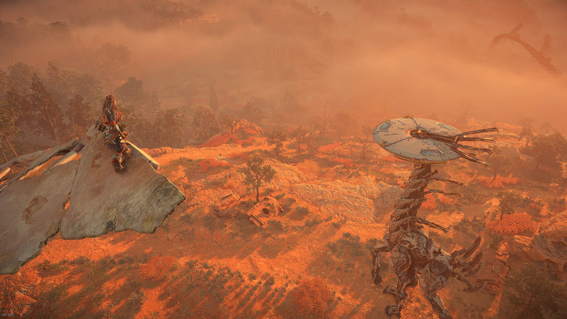Horizon Forbidden West Cinnabar Sands Tallneck find highest spot