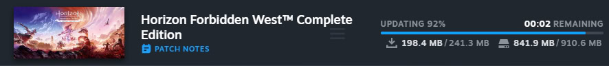 Horizon Forbidden West Complete Edition Patch 1.3.55