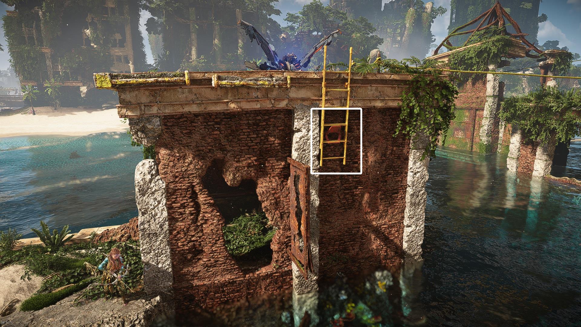 Landfall Tallneck Puzzle Guide - unlock the ladder