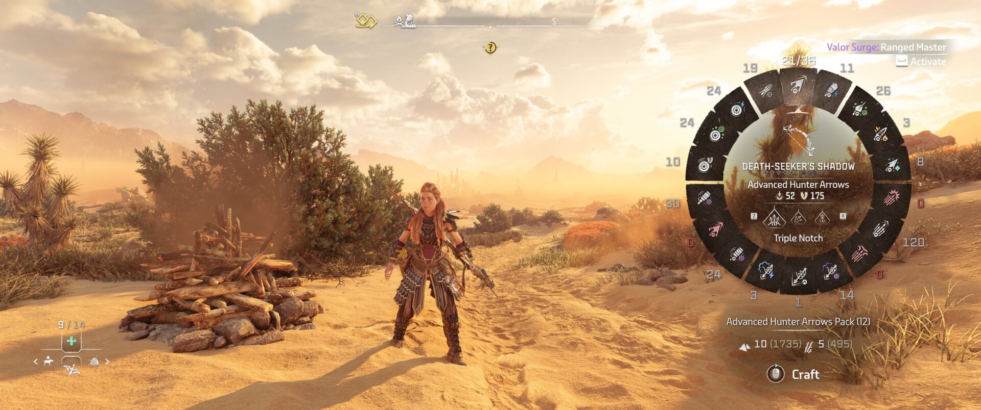 Horizon Forbidden West Large Text Size in Patch 1.3.55 - Gameplay Screen