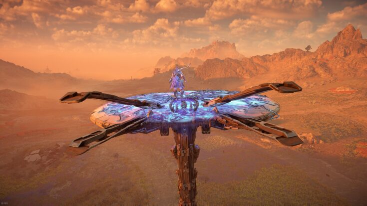 Horizon Forbidden West The Shining Wastes Tallneck override