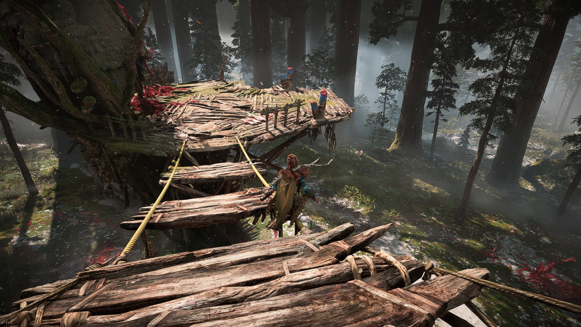 The Stand of the Sentinels Tallneck - broken bridge