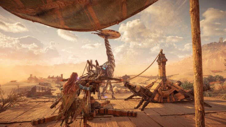 The Stillsands Tallneck fire the third ballista