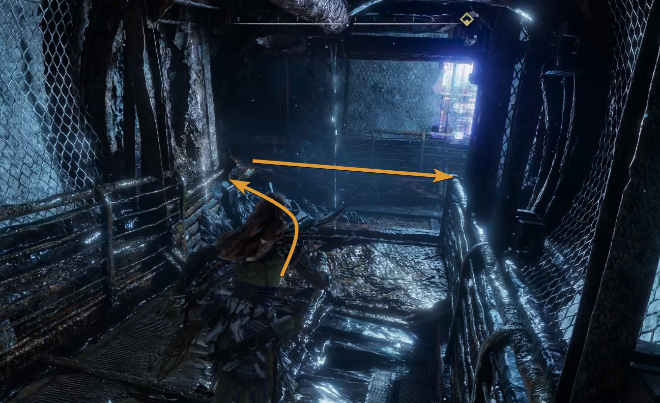 Read the datapoint to obtain the password for the locked door at Gildun's