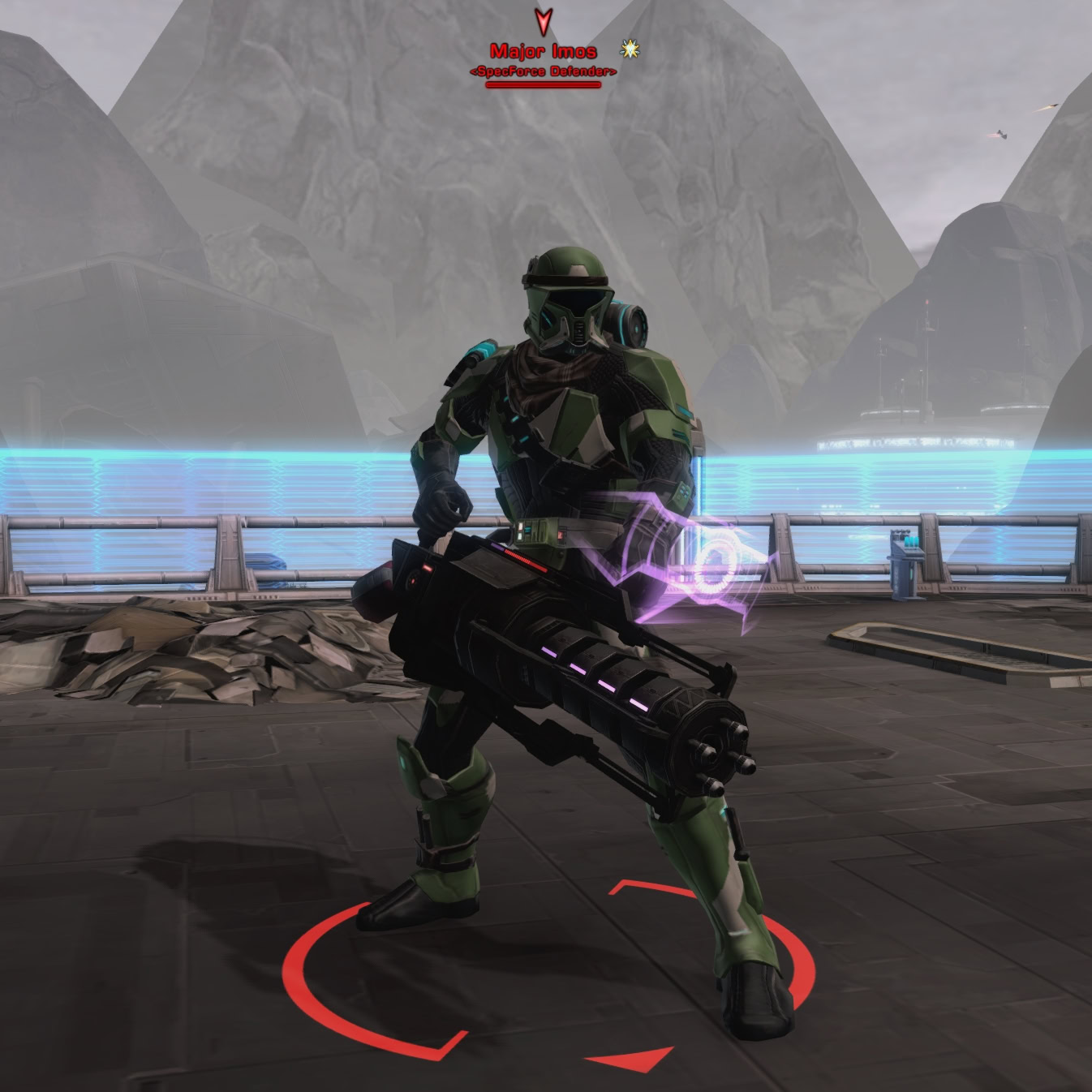First Boss: Major Imos