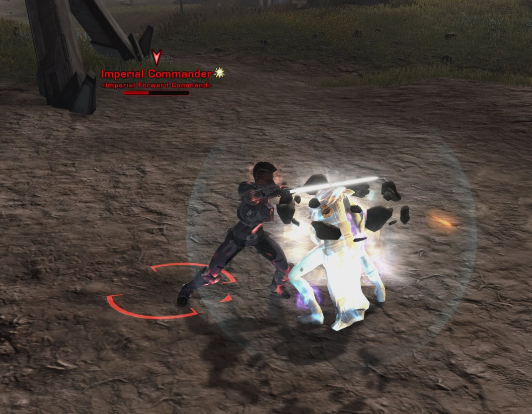 The Imperial Commander using Spike - Bonus Boss: Imperial Commander - Assault on Tython Republic Side