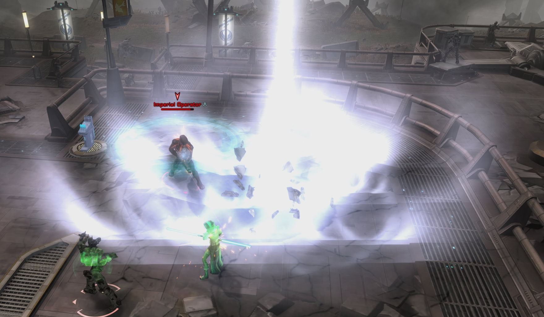 Veteran Mode First Boss: Major Travik - SWTOR Assault on Tython Republic side