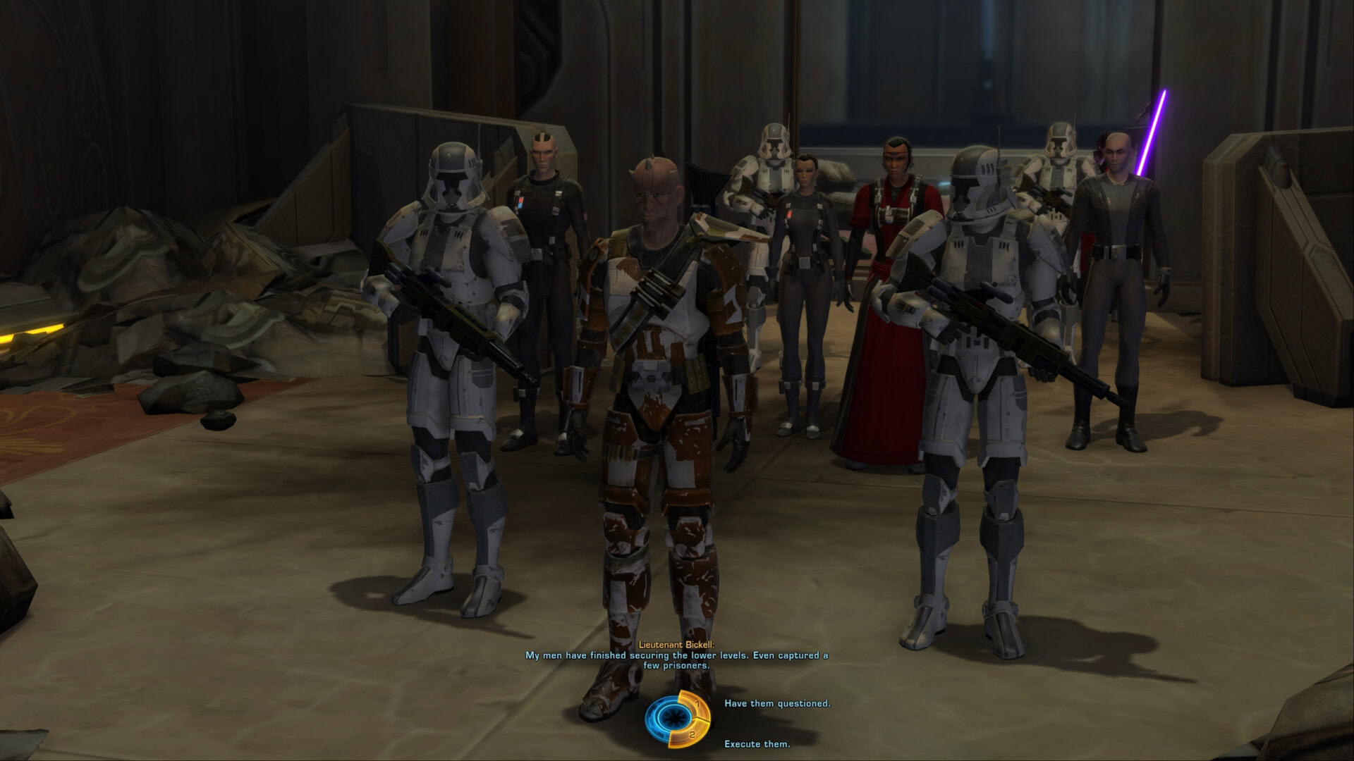 Assault on Tython Republic Side - Light and Dark Choice: The Captured Imperials