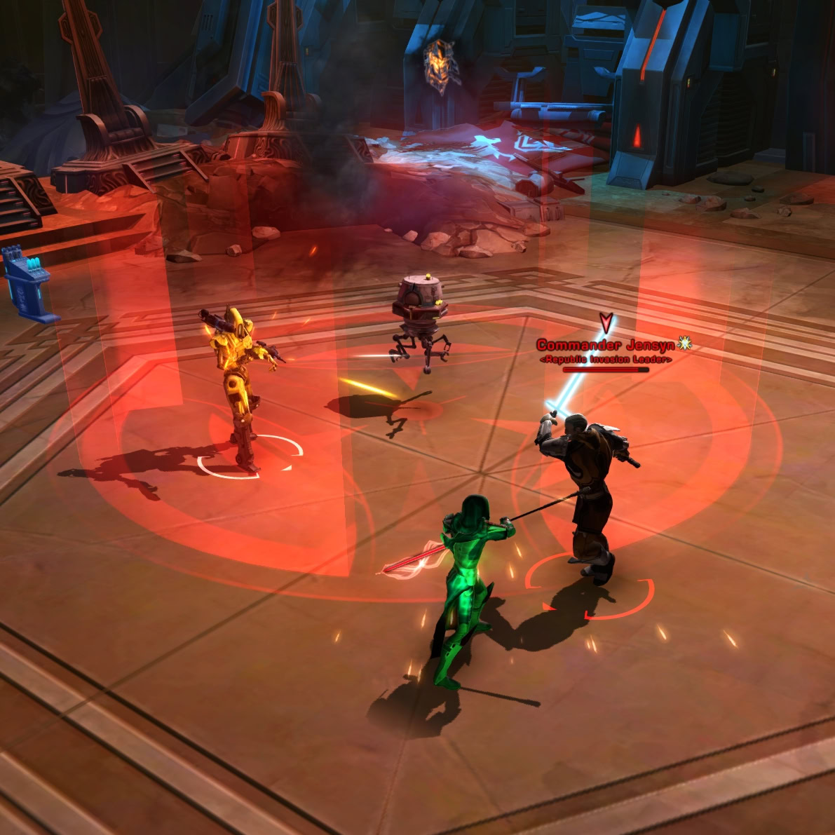 Final Boss: Commander Jensyn - Korriban Incursion Empire Side Flashpoint Guide