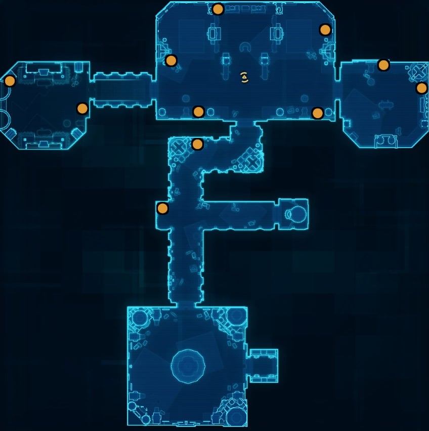 Starship Assembly Map - Supply Drop Locations