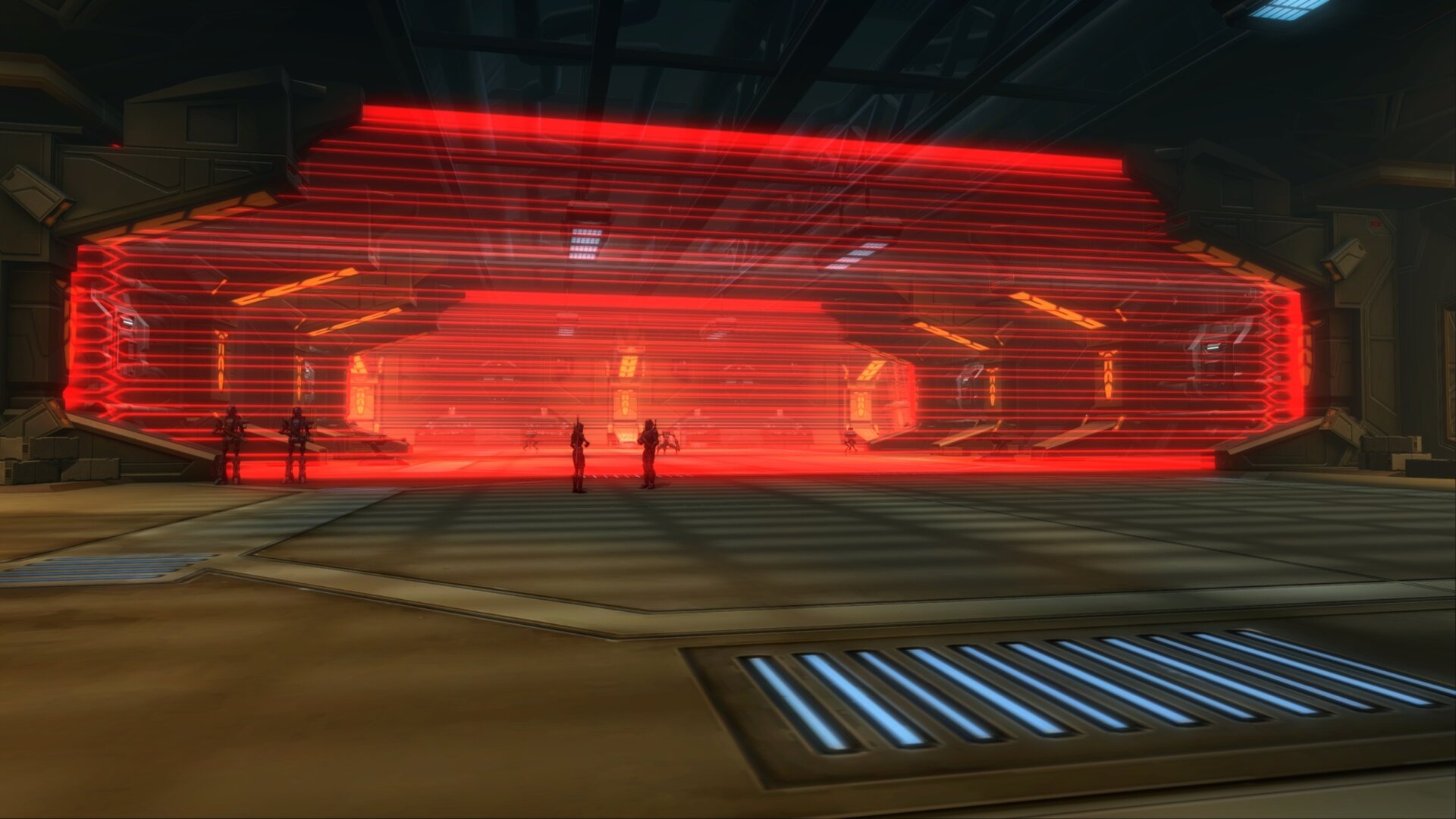 The Forcefield blocking your path