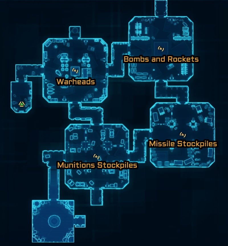 Central Armory Map