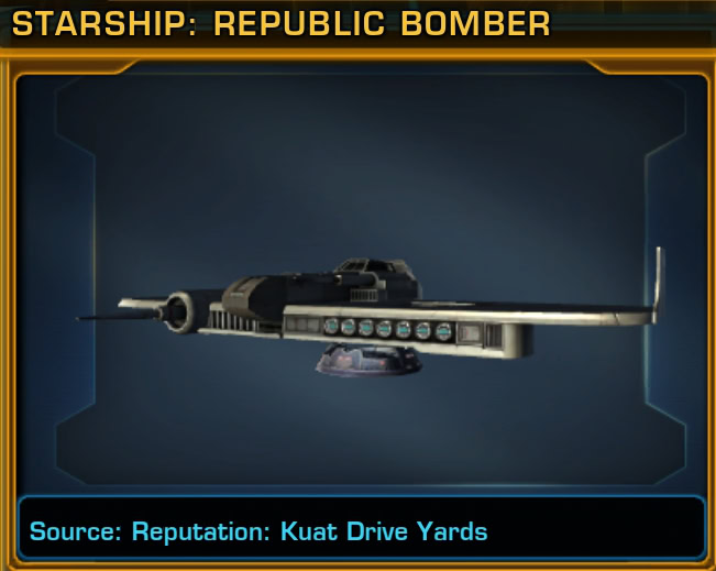 Starship: Republic Bomber