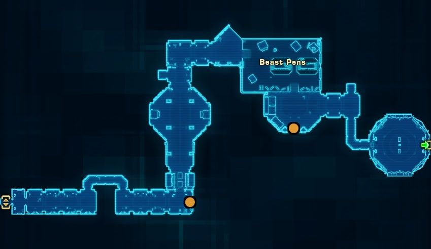 Maelstrom Prison Bonus Mission: Disrupting Defenses Map 2
