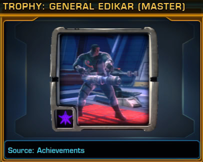 Achievements for Taral V - Defeat General Edikar (Veteran Mode)