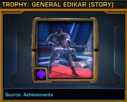 Achievements for Taral V - Defeat General Edikar (Veteran Mode)
