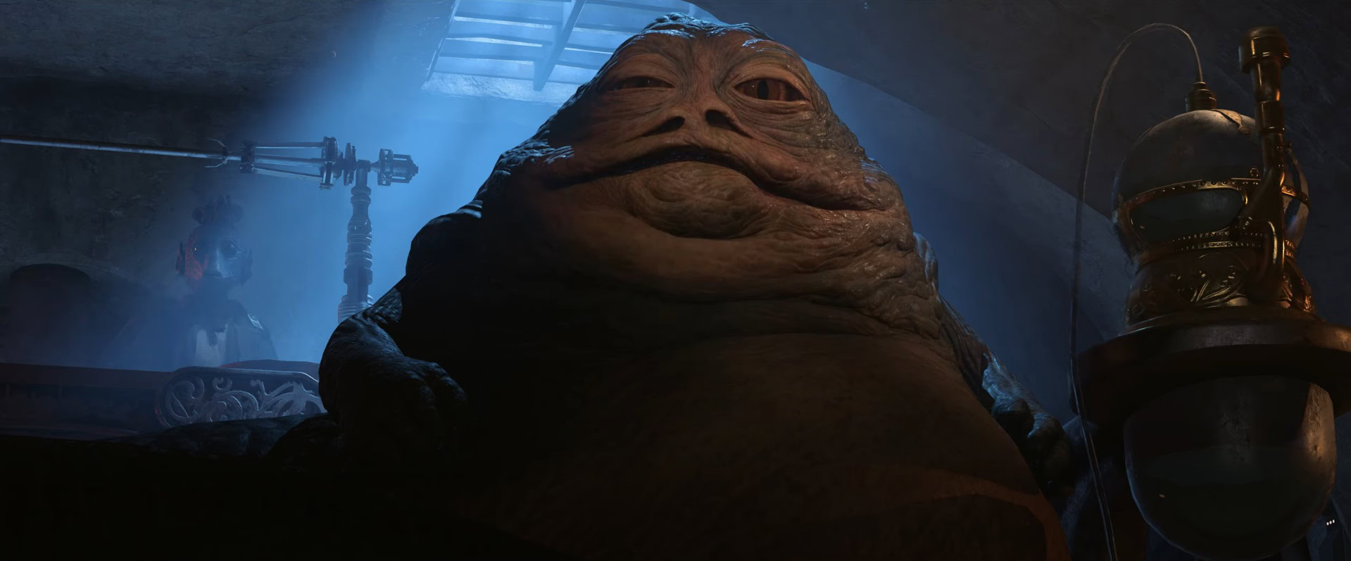Jabba in Star Wars Outlaws