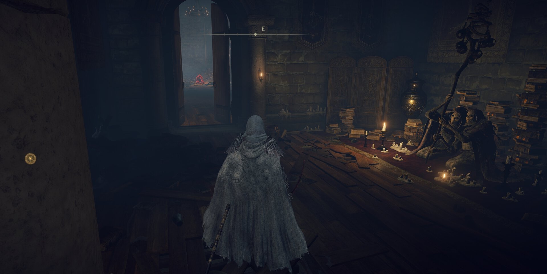 Dung Eater at the Round Table Hold in Elden Ring