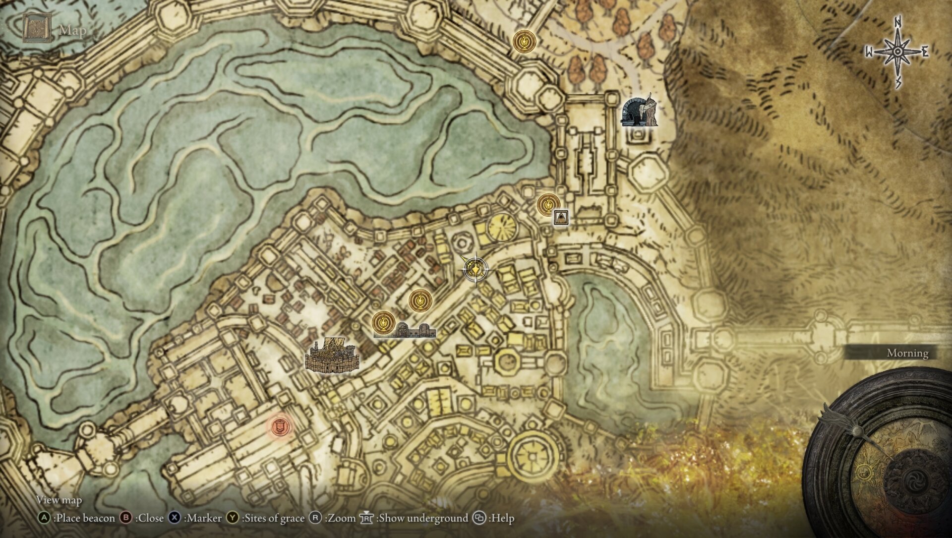 Freeing the Dung Eater in Elden Ring - map path location