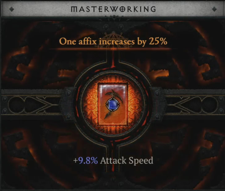 Masterworking Milestone Craft