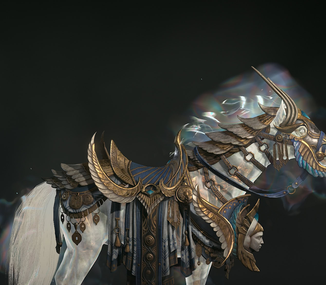 Diablo 4 - Season 4 Awoken Demigod Plating Mount Armor