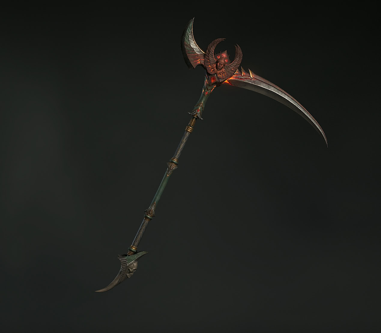Diablo 4 - Season 4 Demigod Reaper 2H Scythe