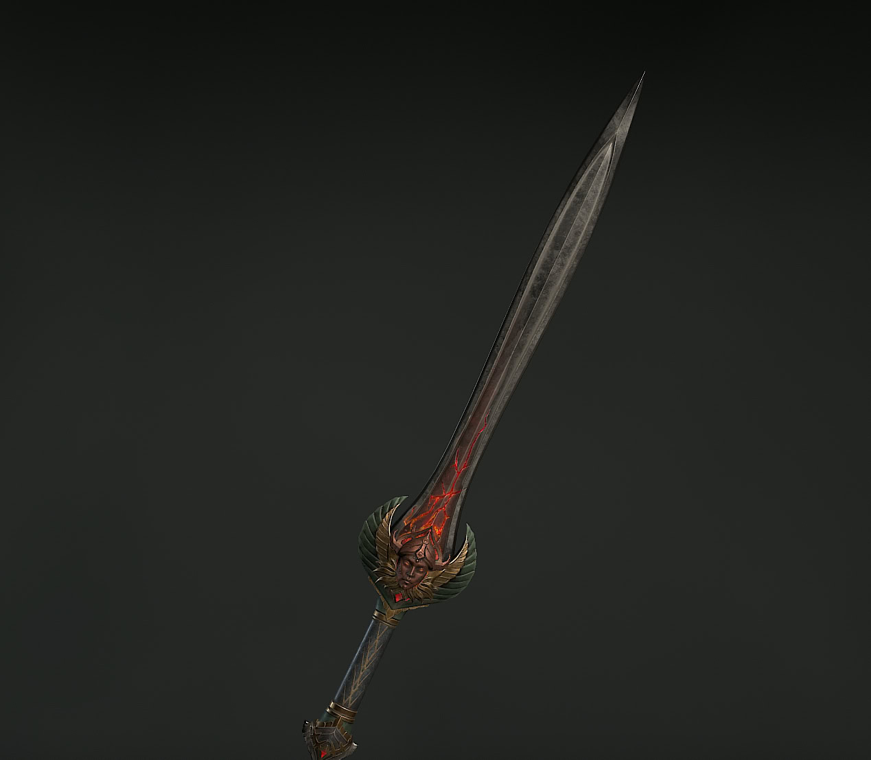 Diablo 4 - Season 4 Demigod Spatha 1H Sword