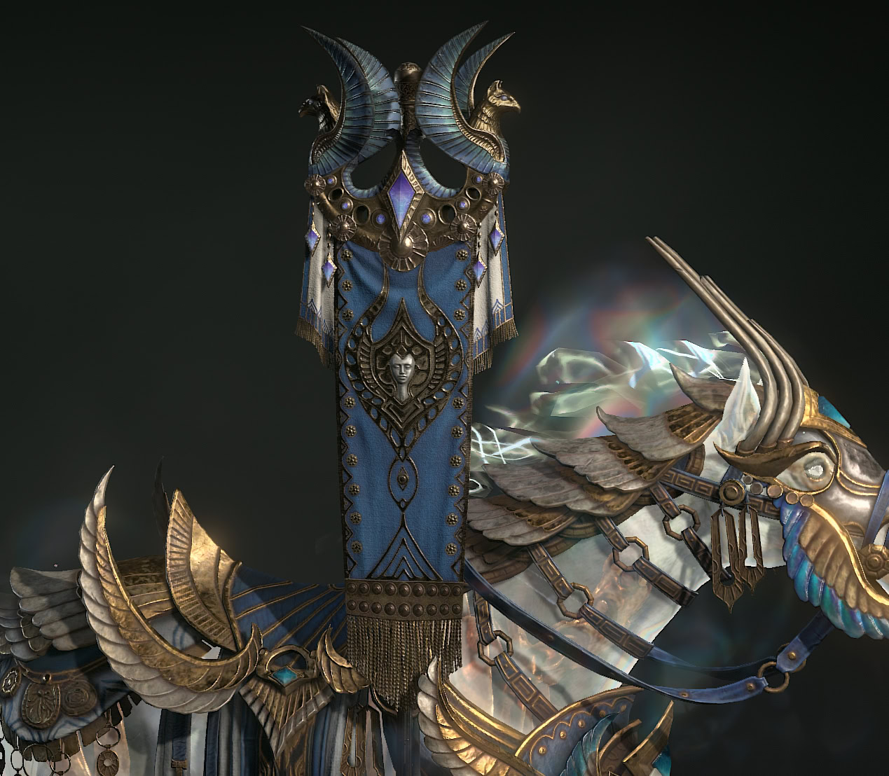 Diablo 4 - Season 4 Divine Banner Mount Trophy