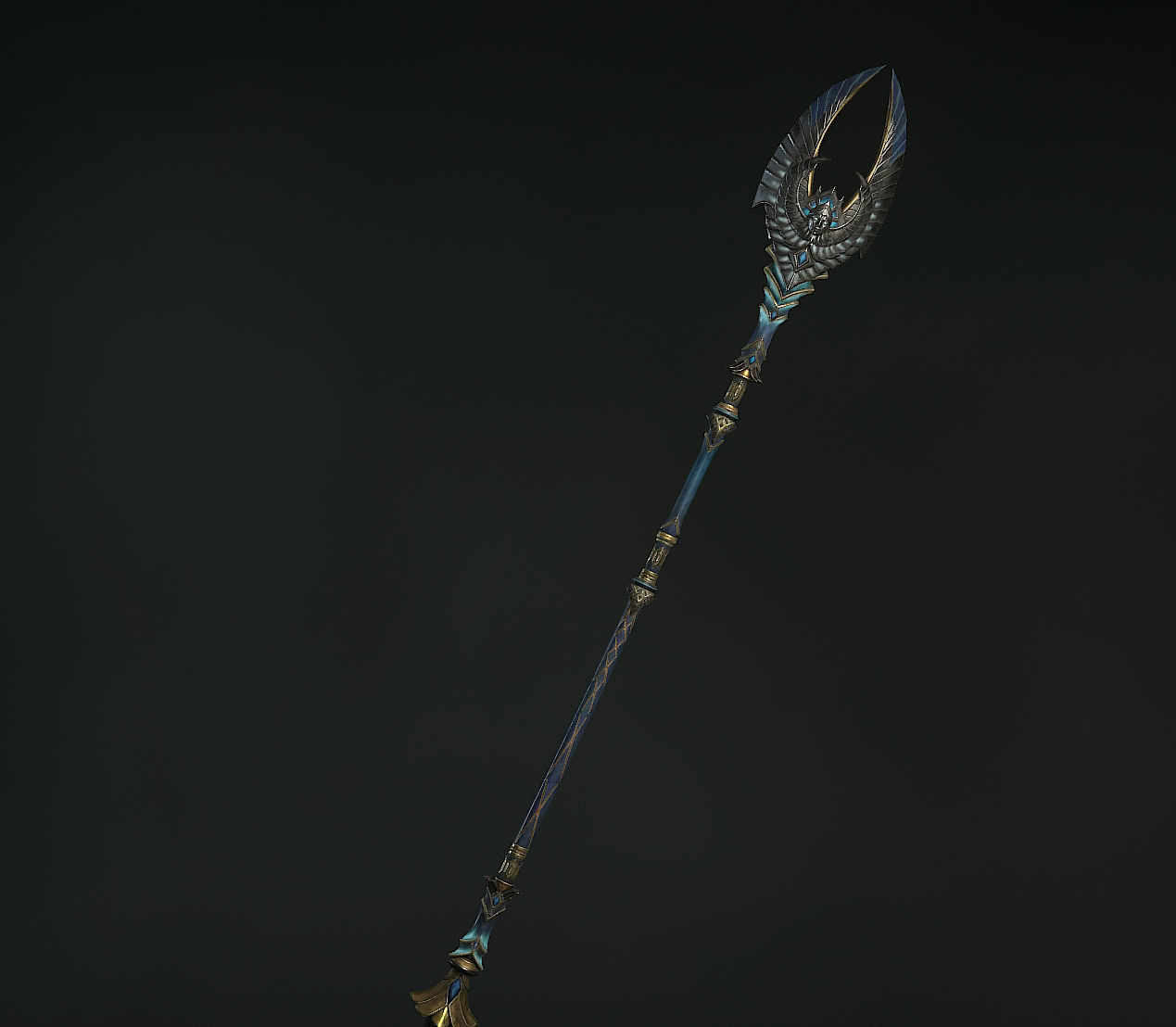 Diablo 4 - Season 4 Gilded Demigod Staff