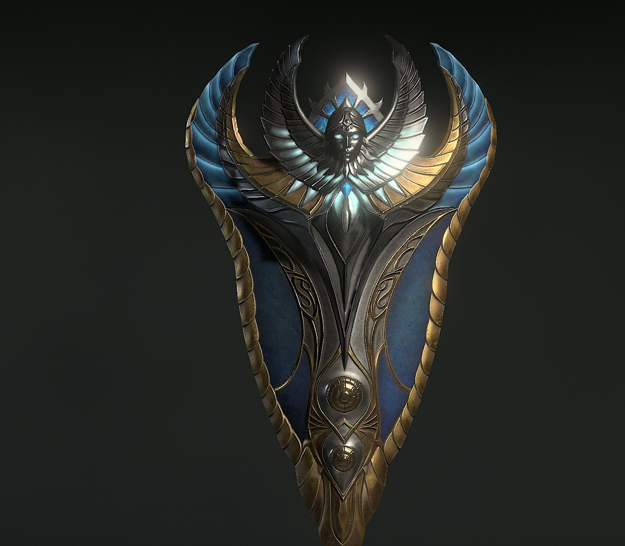 Diablo 4 - Season 4 Gildied Demigod Aegis Shield