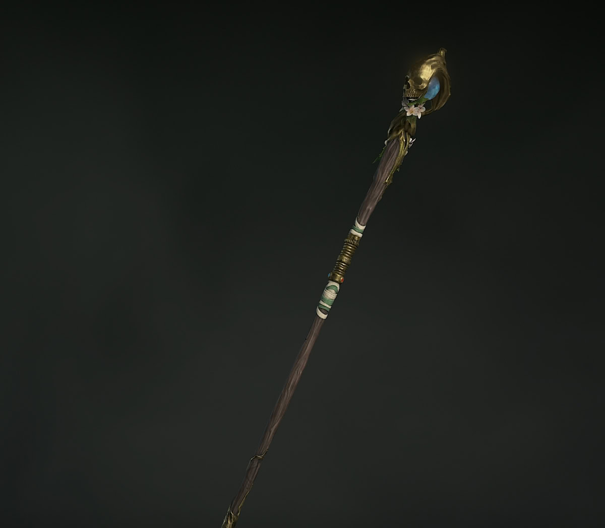 Diablo 4 - Season 4 Rediscovered Magestaff Staff