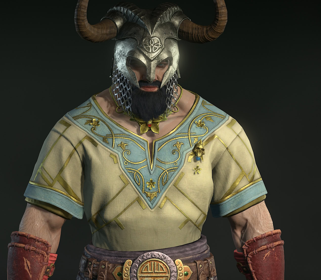 Diablo 4 - Season 4 Solstice Frock Armor for Barbarian