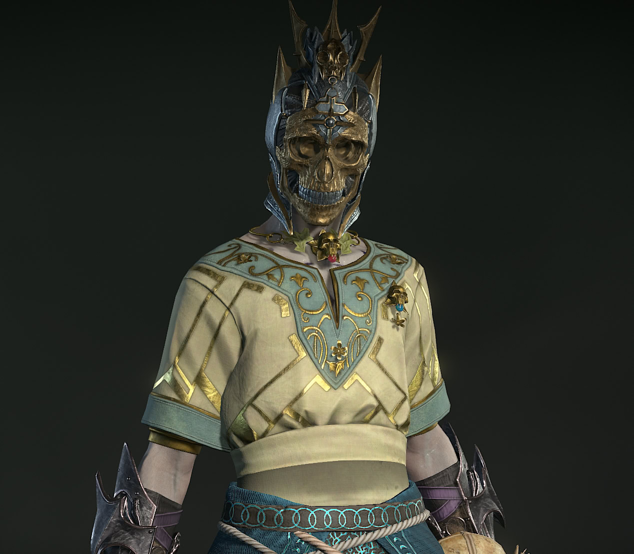 Diablo 4 - Season 4 Solstice Frock Armor for Necromancer