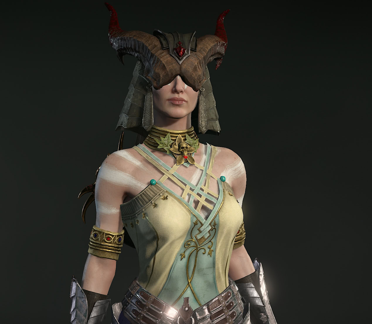 Diablo 4 - Season 4 Solstice Frock Armor for Sorcerer