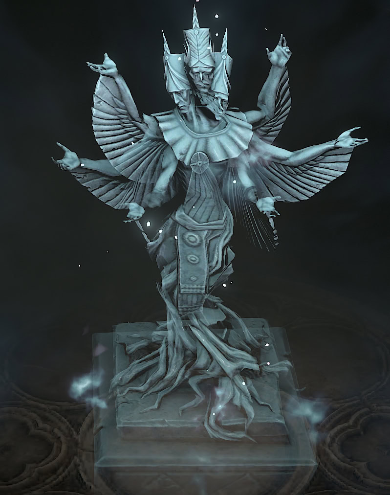 Diablo 4 - Season 4 Thrice-Shattered Monument Headstone