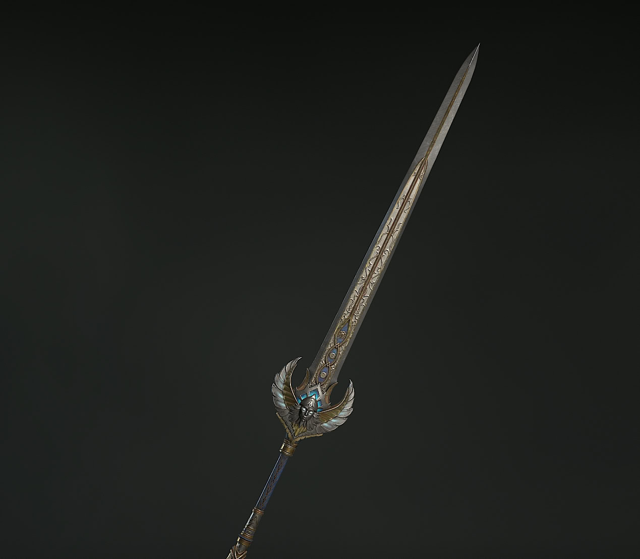 Diablo 4 - Season Gilded Demigod Greatsword 2H Sword