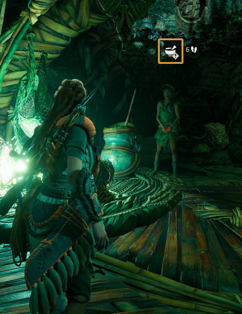 Dyer NPC Icon in Horizon Forbidden West