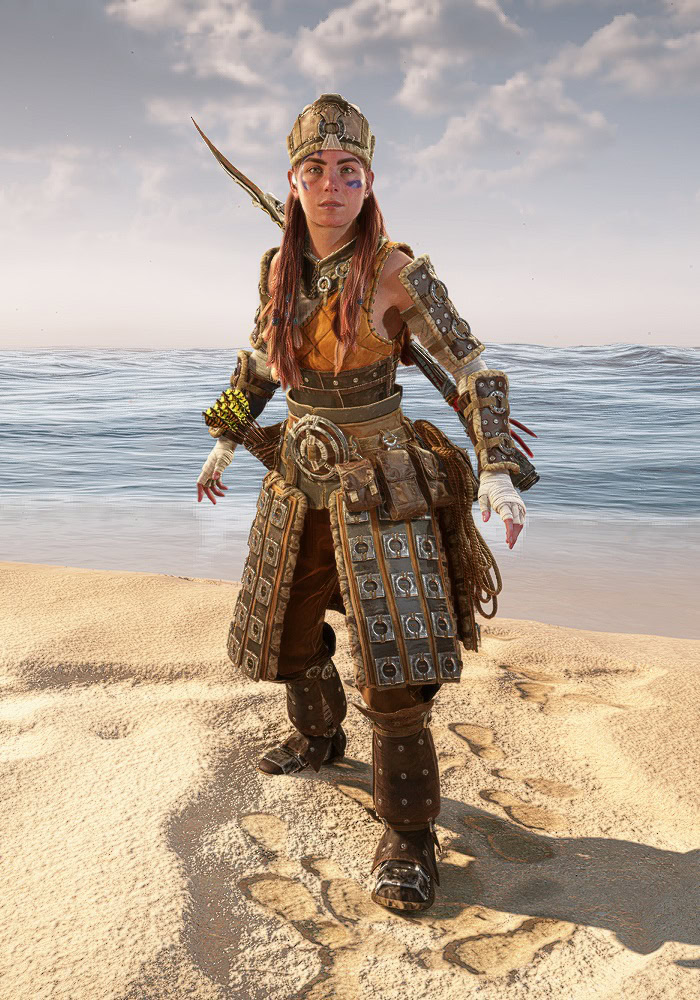 Horizon Forbidden West Outfits Catalog - Oseram Arrow Breaker Front