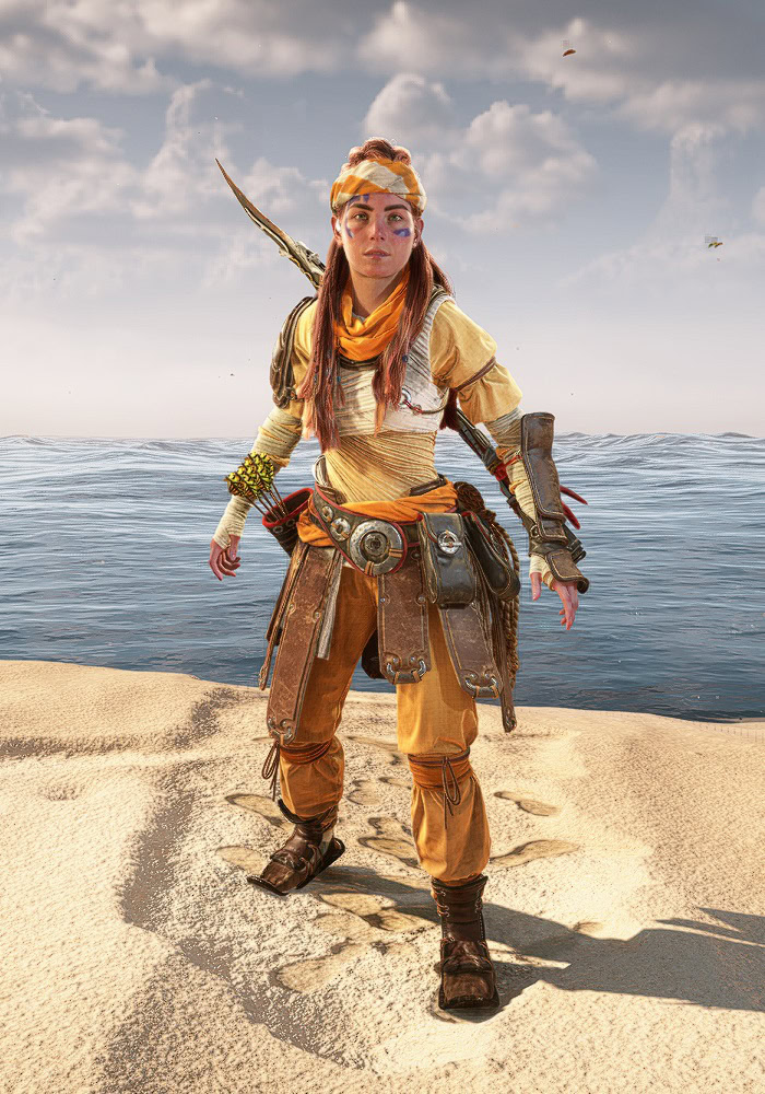 Horizon Forbidden West Outfits Catalog - Oseram Explorer Front