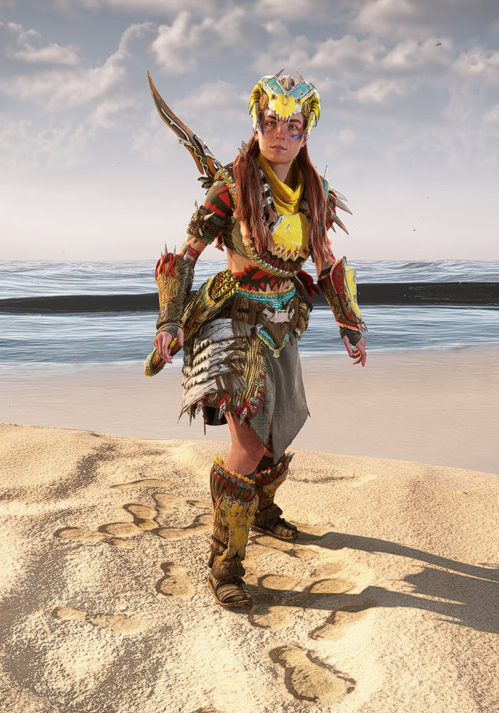 Horizon Forbidden West Outfits Catalog - Tenakth Vindicator Front