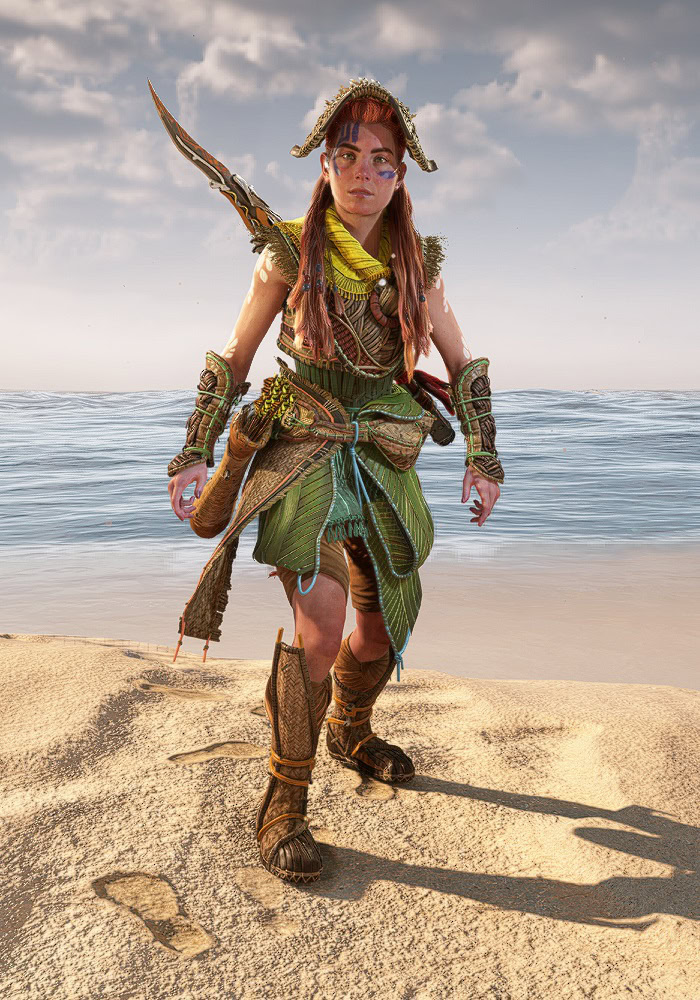 Horizon Forbidden West Outfits Catalog - Utaru Harvester Front