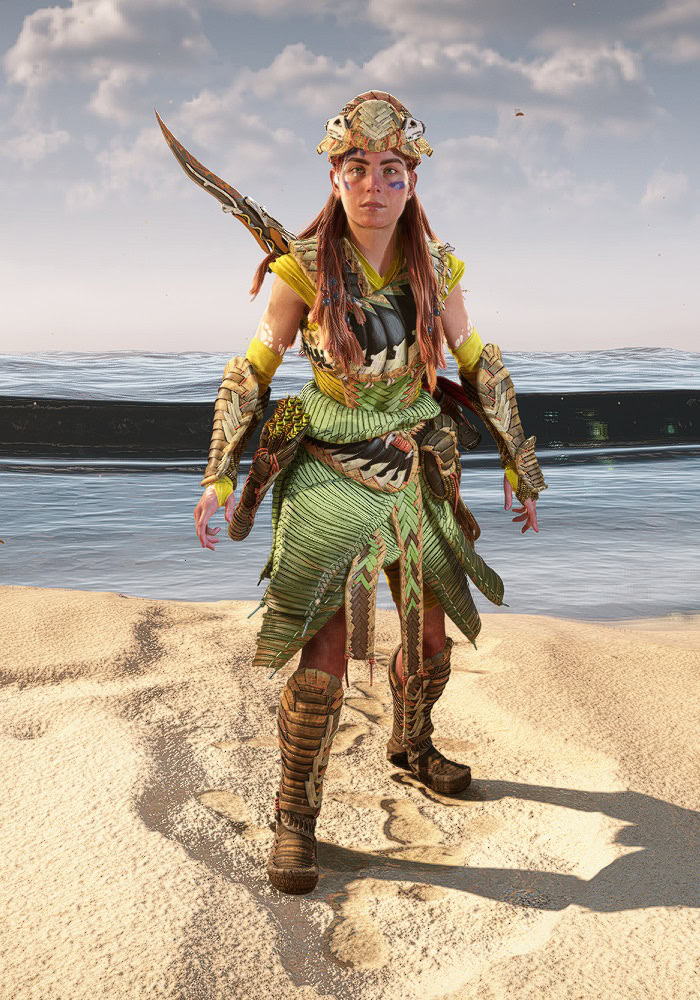 Horizon Forbidden West Outfits Catalog - Utaru Ritesinger Front