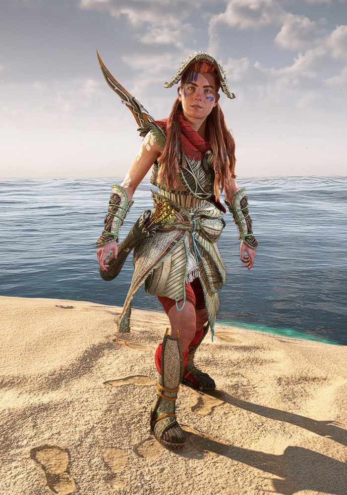 Horizon Forbidden West Outfits Catalog - Utaru Whisperer Front